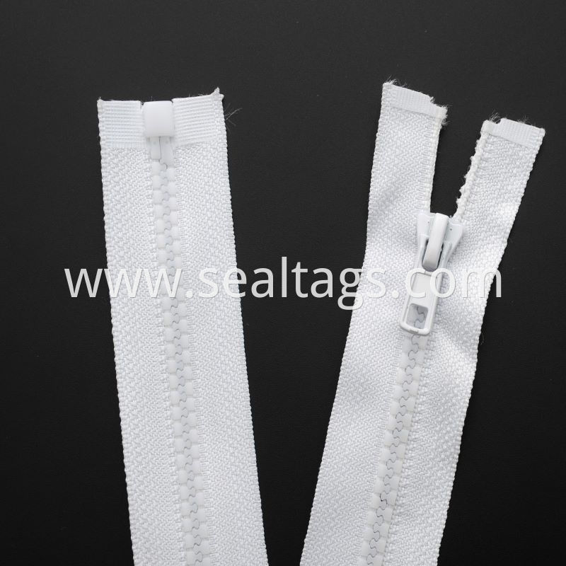 Silver Metal Zipper